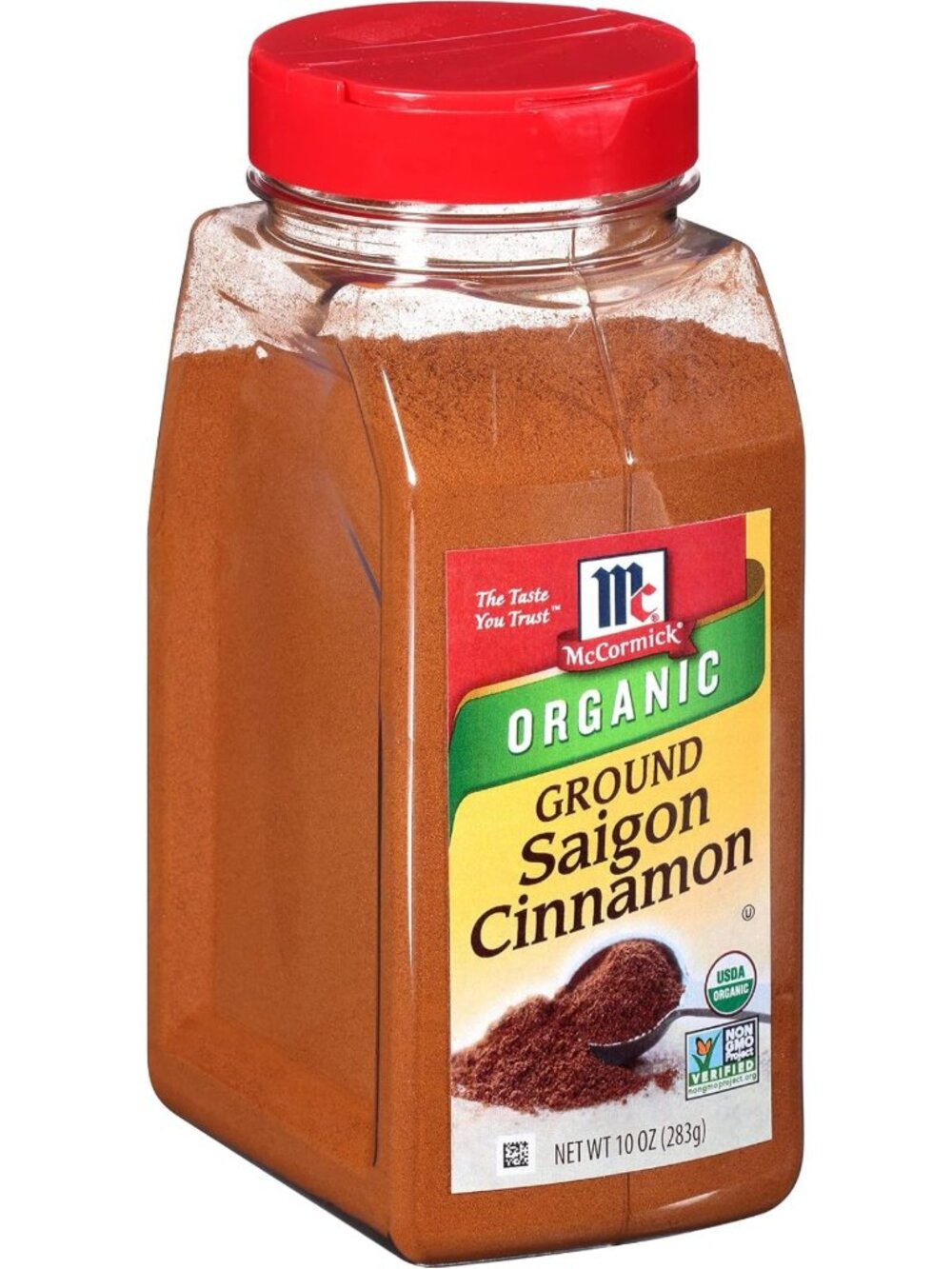 Organic Ground Saigon Cinnamon - 10 oz | Premium Spice for Baking & Cooking